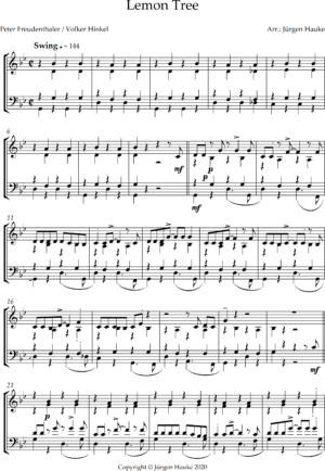 Lemon Tree (Quartett)