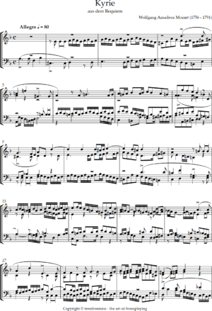 Kyrie Mozart Requiem